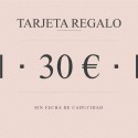 TARJETA REGALO 30€