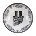 BOL RAMEN SKULL TOP HAT BOWL